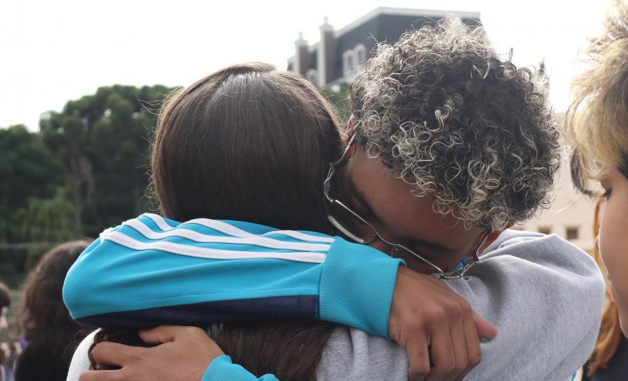 Encontro no pátio do CEP de homenagem a Heloisa_Riske