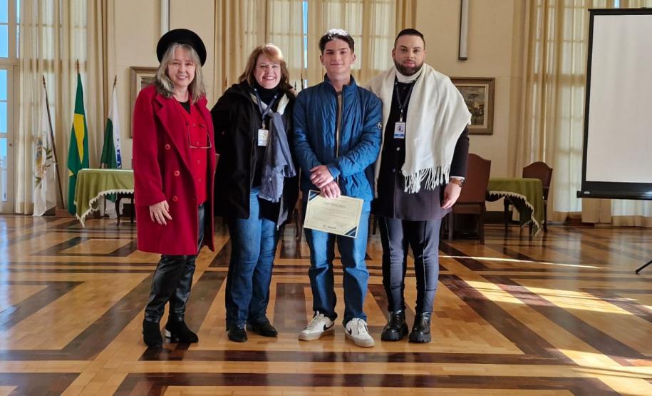 Entrega do Certificado de Monitoria