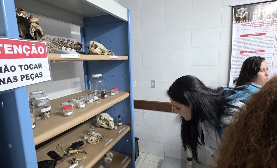 Turma do Saúde Bucal visita Museu Paranaense de Ciências Forenses