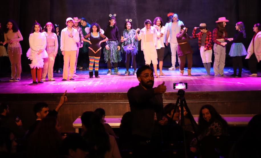 Exercícios cênicos do Técnico em Teatro