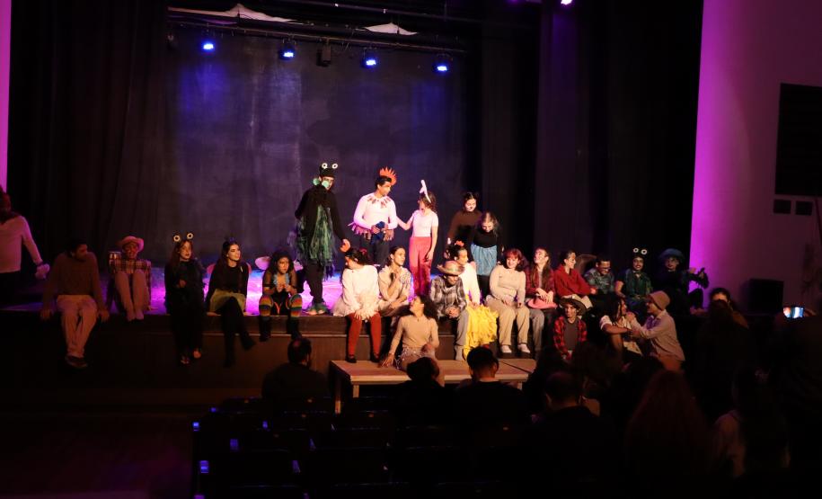 Exercícios cênicos do Técnico em Teatro