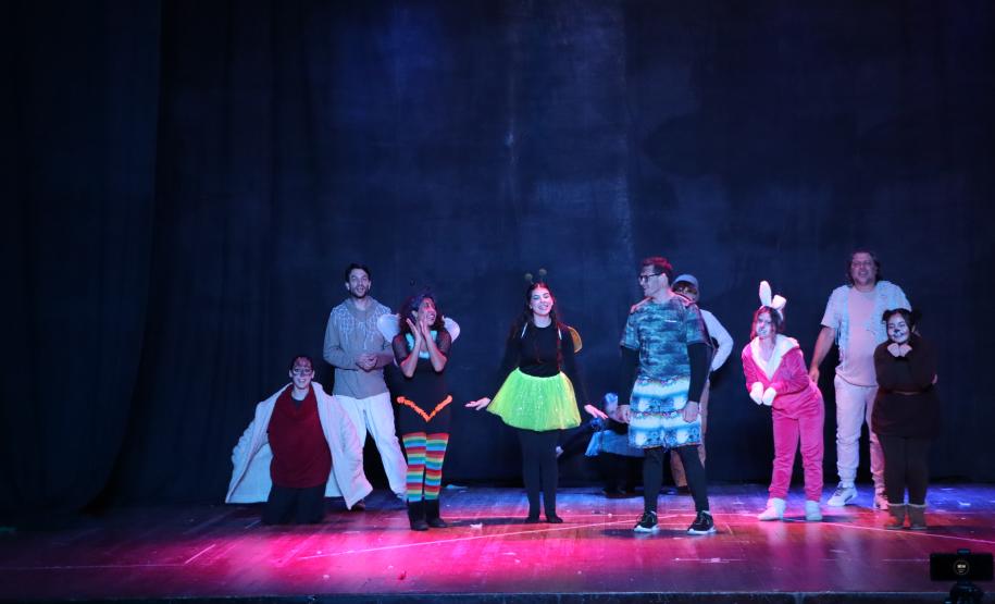 Exercícios cênicos do Técnico em Teatro