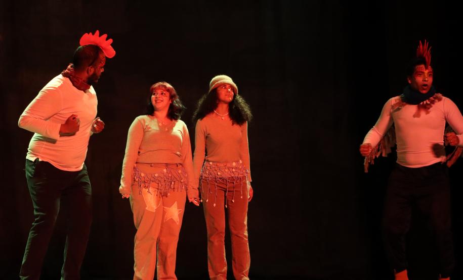 Exercícios cênicos do Técnico em Teatro