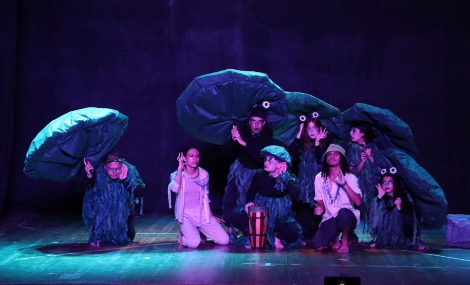 Exercícios cênicos do Técnico em Teatro