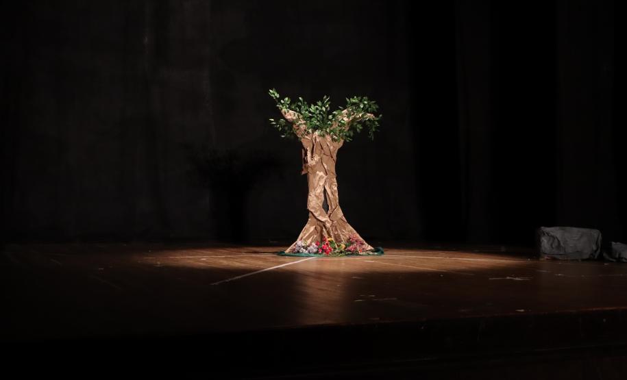 Exercícios cênicos do Técnico em Teatro