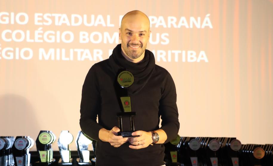 Equipes do CEP premiadas em evento da Prefeitura de Curitiba