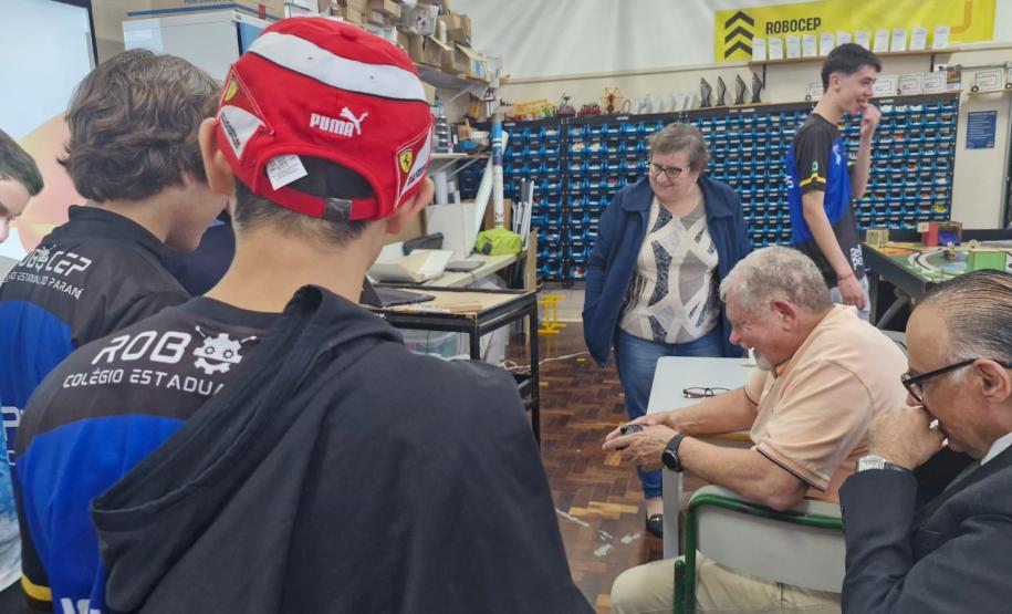 Estudantes atuais e do passado