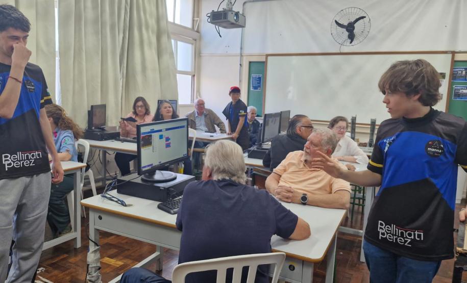 Estudantes atuais e do passado