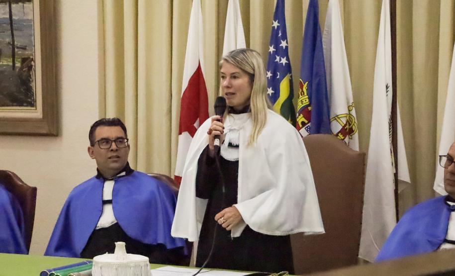 Cerimônia de outorga de grau da educação profissional subsequente