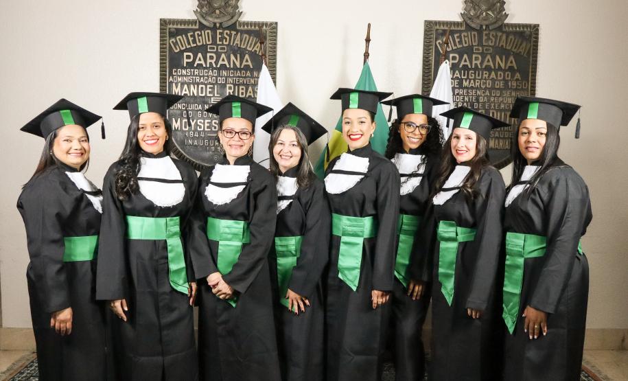 Cerimônia de outorga de grau da educação profissional subsequente