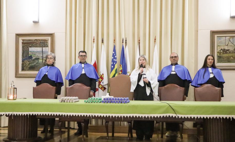 Cerimônia de outorga de grau da educação profissional subsequente