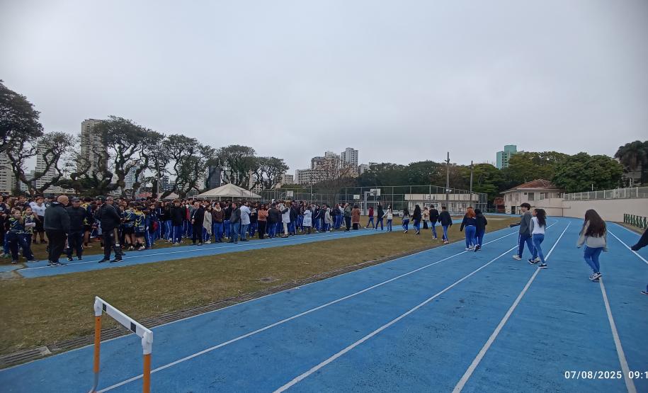 exercício de simulação de esvaziamento do prédio do CEP