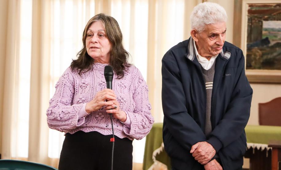 Sessão de exibição do documentário sobre Seu Dante