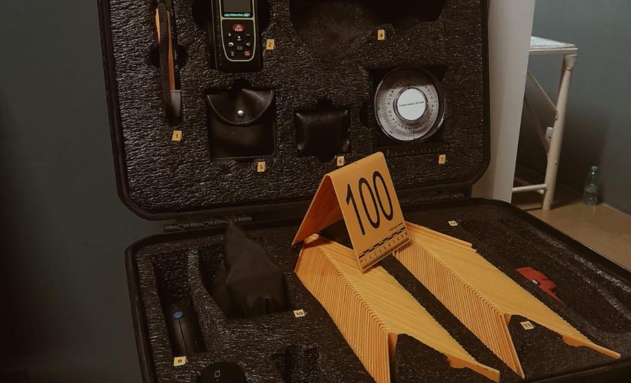 Turma do Prótese Dentária em visita técnica ao Museu Paranaense de Ciências Forenses