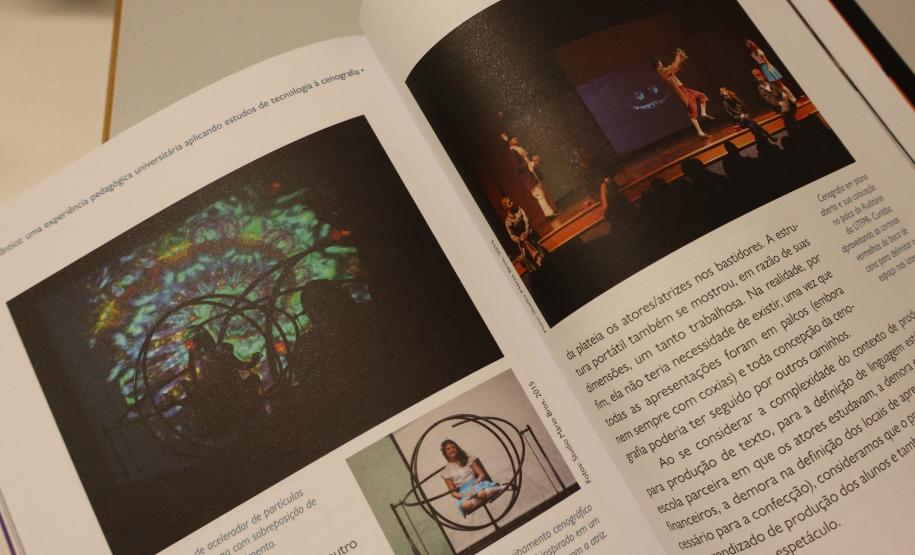 Livro da UTFPR com destaque para o Gruta