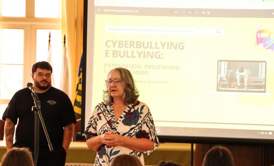 Palestra sobre bullying e cyberbullying