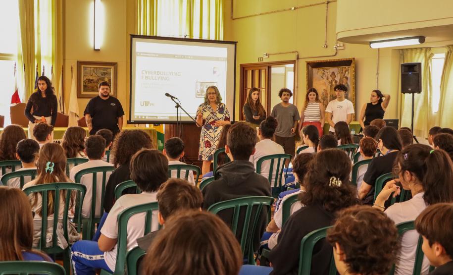 Palestra sobre bullying e cyberbullying