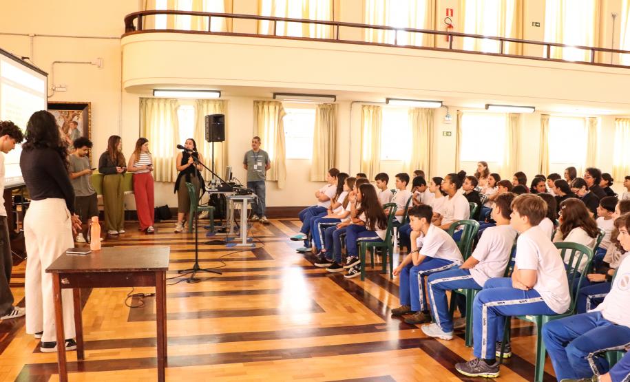 Palestra sobre bullying e cyberbullying