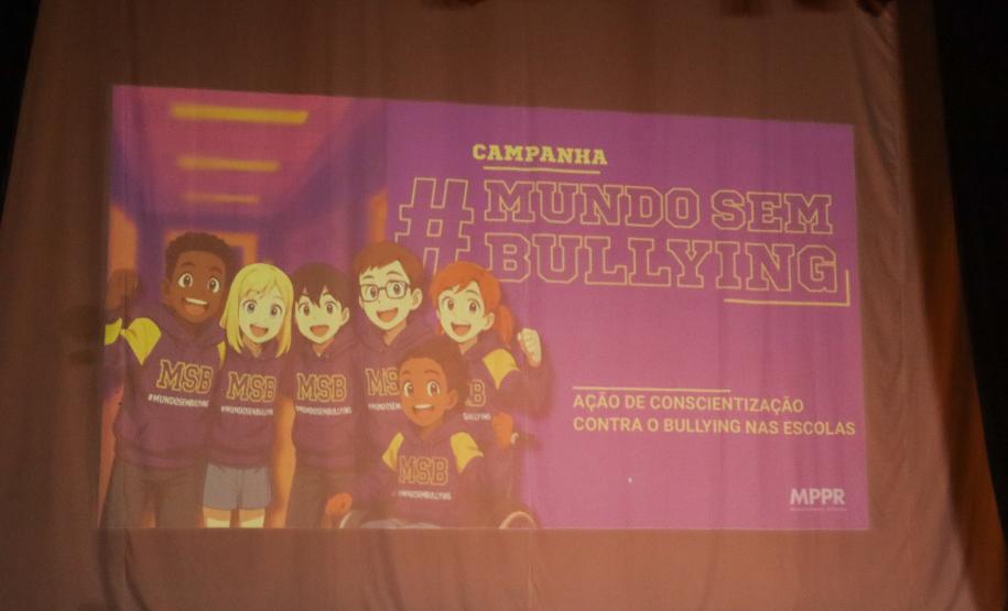 Palestra da Campanha Mundo Sem Bullying