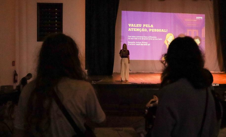 Palestra da Campanha Mundo Sem Bullying
