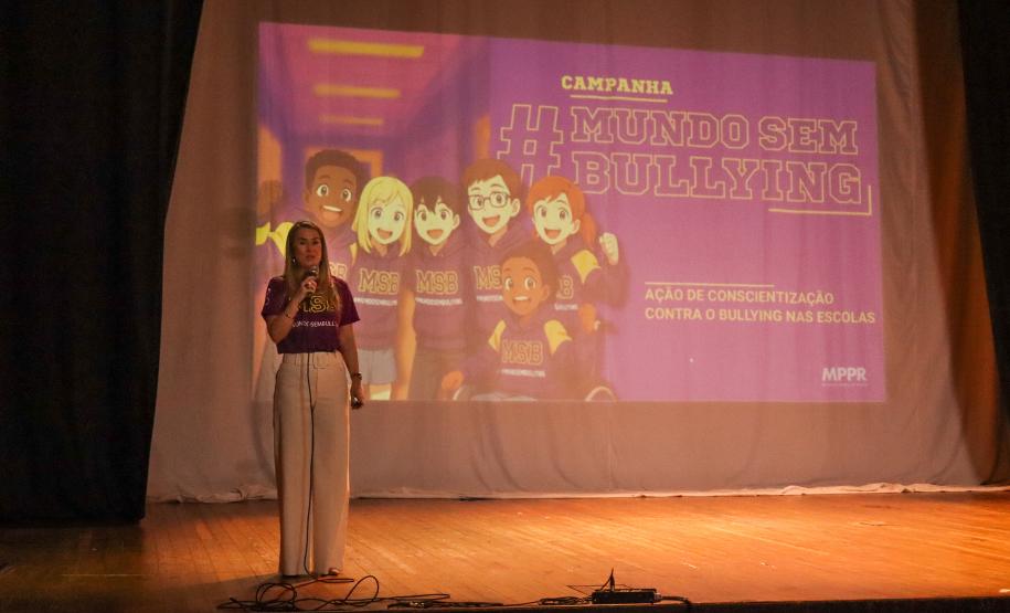Palestra da Campanha Mundo Sem Bullying