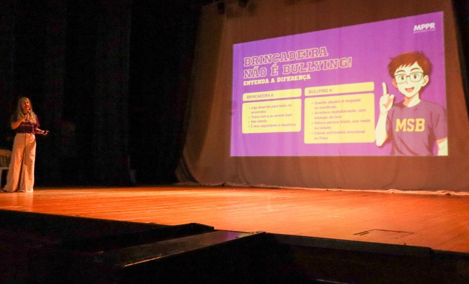 Palestra da Campanha Mundo Sem Bullying