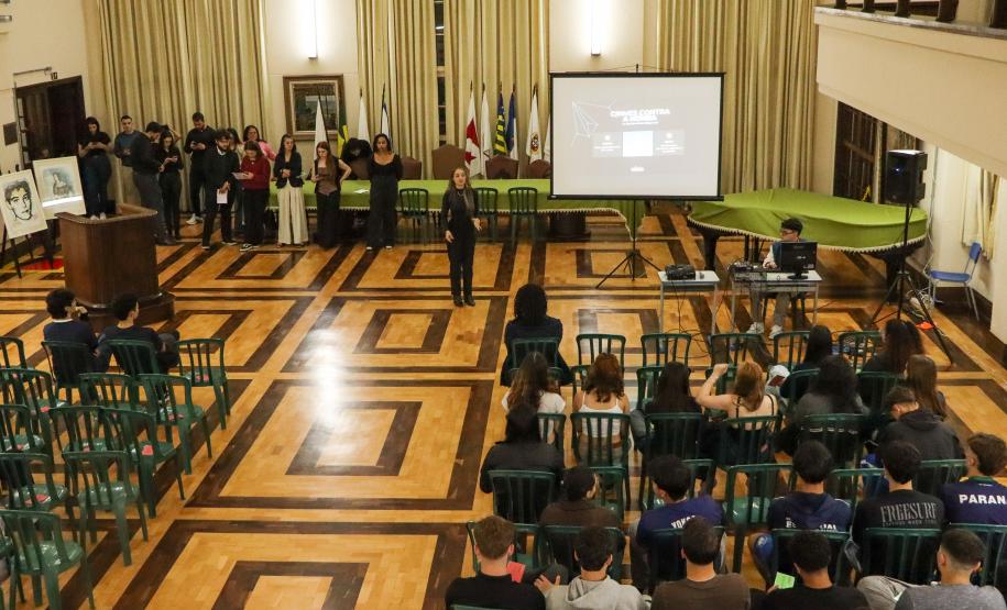 Palestras a turmas do ensino médio noturno