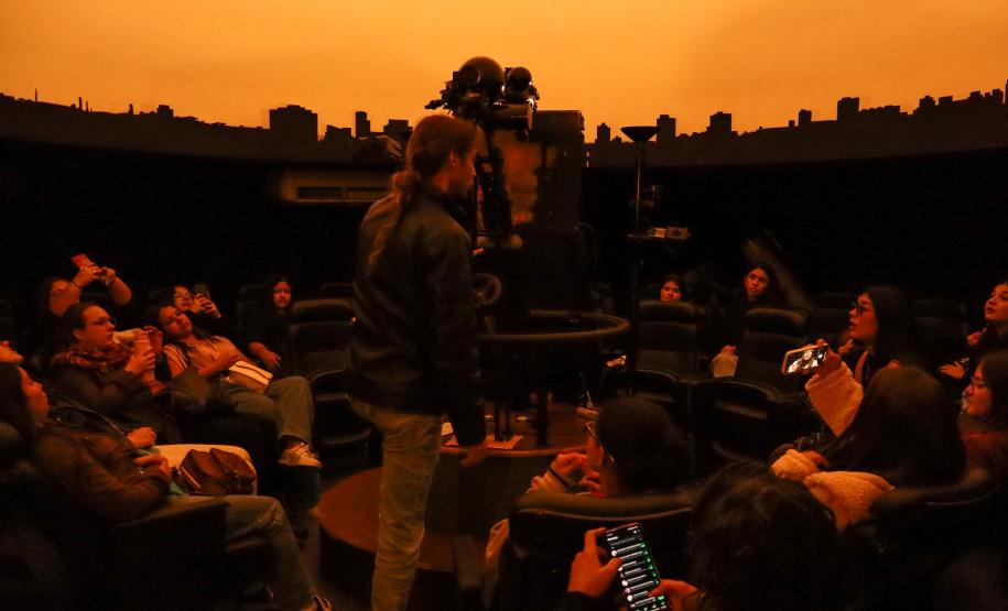 Estudantes de Pedagogia da Unespar visitam CEP