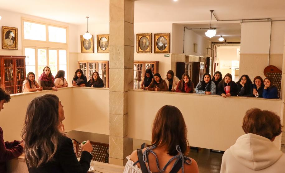 Estudantes de Pedagogia da Unespar visitam CEP