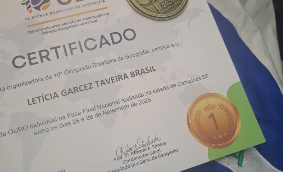 CEP na Olimpíada Brasileira de Geografia