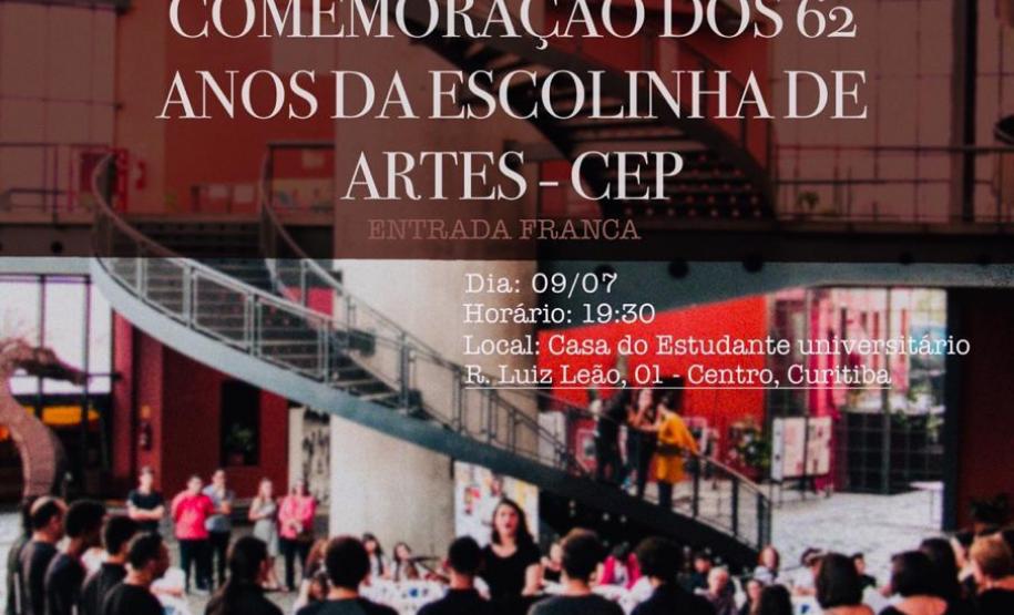 Cartaz 1 Coro do CEP comemora os 62 anos da Escolinha de Arte