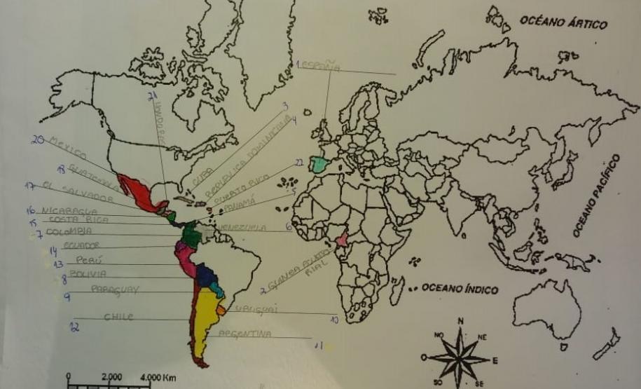 Com brincadeiras e atividades lúdicas, as Aulas de Assistência de Língua Espanhola Moderna (LEM) estão bem mais divertidas no Colégio Estadual do Paraná (CEP).