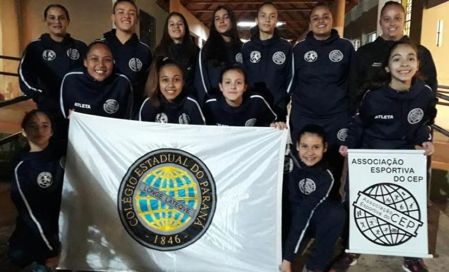 O Colégio Estadual do Paraná também conquistou colocações expressivas nas finais dos JEPs 2019 com as equipes da Natação e do Futsal Feminino.