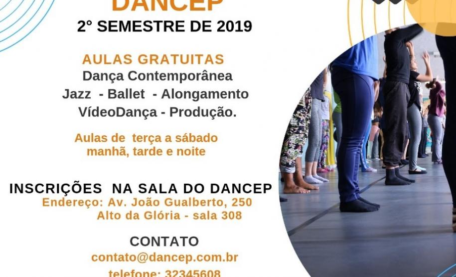 dancep 3 O Grupo de Dança Contenporânea do Colégio Estadual do Paraná - Dancep - está com as inscrições abertas para aulas gratuitas neste 2° semestre do ano letivo 2019.