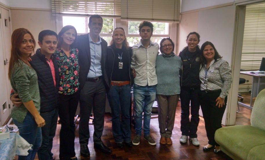 Secretário de Educação do Paraná visita o Colégio Estadual do Paraná.