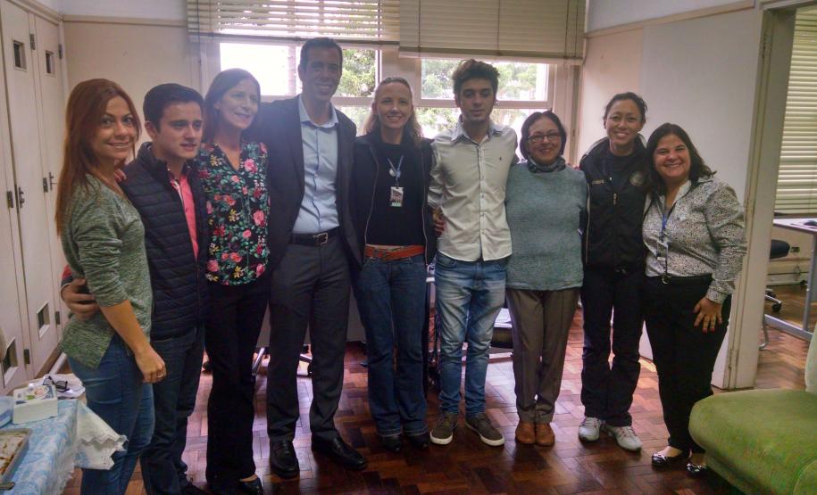 Secretário de Educação do Paraná visita o Colégio Estadual do Paraná.