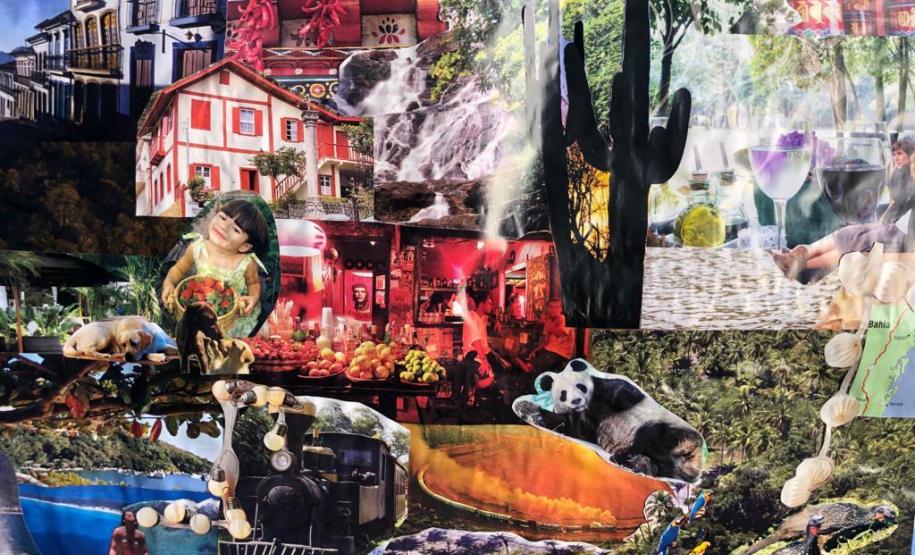 Foto 3 Os estudantes do Centro de Línguas Estrangeiras Modernas (CELEM) estão aprendendo em francês algumas lições sobre urbanidade, cidadania e ocupação consciente dos espaços públicos. A atividade que também serve para aumentar a consciência ambiental nas cidades foi desenvolvida durante as aulas de Francês, no Colégio Estadual Conselheiro Zacarias (CEP-Zacarias), com orientações da professora Fabíola-Davis Siquara Amaral.