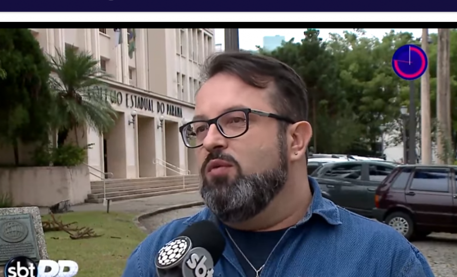 MATÉRIA NO SBT PR SOBRE OBRAS DE RESTAURO E MELHORIAS DO CEP