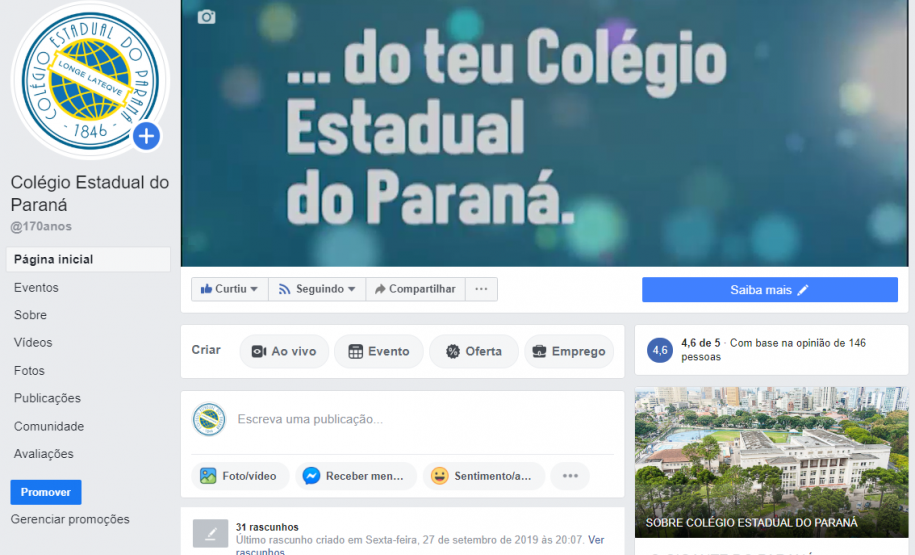 Foto 2 Em dias de publicação de resultados dos processos classificatórios, o número pode atingir facilmente 11 mil acessos em poucas horas. Um exemplo disso, é o link para acesso aos Editais do Processo Classificatório para 2020, publicado em 22 de novembro, que já possui 80 mil acessos.