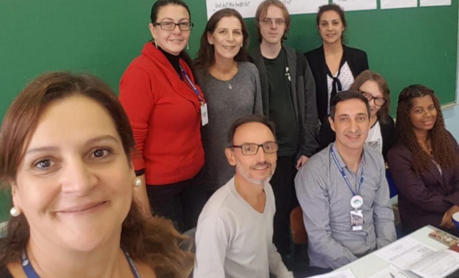 Em 1° de março, os professores do Centro de Línguas Estrangeiras Modernas (CELEM), do Colégio Estadual do Paraná (CEP), se reuniram com as equipes gestora e pedagógica para discutir assuntos relativos aos estudos e planejamento pedagógico do ano letivo de 2019. O encontro aconteceu no Colégio Conselheiro Zacarias (CEP-Zacarias), no Alto da XV, em Curitiba.
