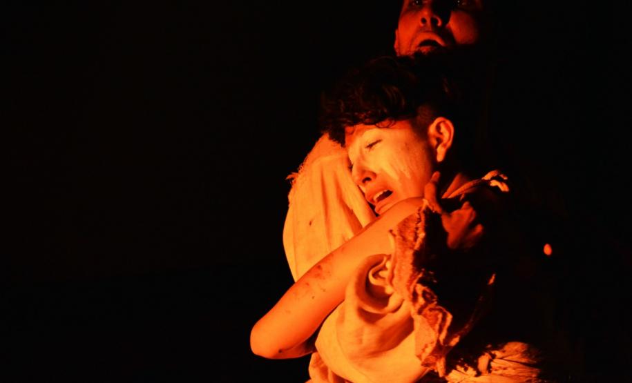 O grupo se apresentou na programação do Fringe (mostra paralela), com “Agreste”, “Terra de Cegos” e “Homem da Esquina Rosada”, espetáculos coordenados pelo professor André Meirelles.