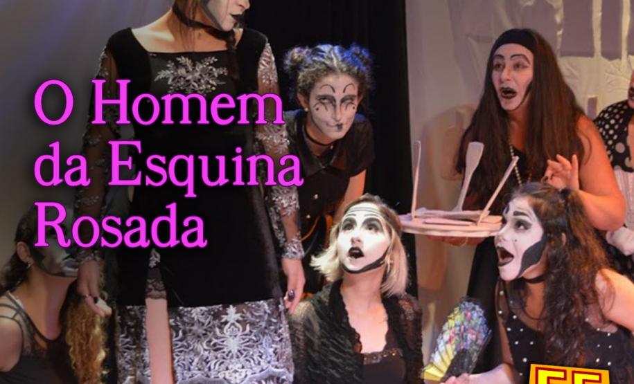 O Homem Programação: “O Homem da Esquina Rosada”; “Terra de Cego” e “Agreste”; “Kitsune – Performance butoh + Palestra” e “O Fantástico Mistério de Feiurinha”.
