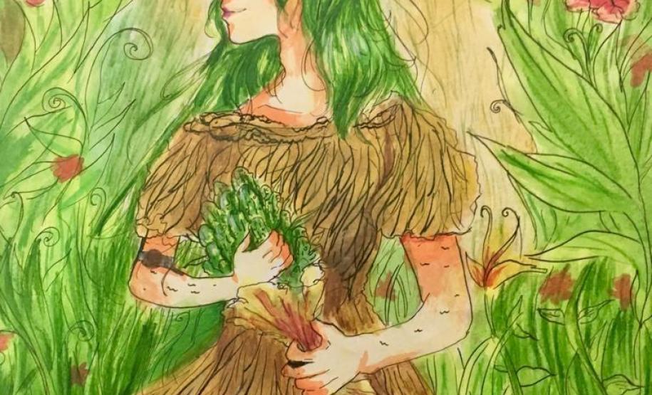 Olhos, sobrancelhas, boca e nariz desenhados de forma exagerada para, de forma caricata, evidenciar a expressão facial. Essas são características que imediatamente identificam os personagens de um Desenho Mangá, uma atividade artística ensinada no modulado da Escolinha de Arte do Colégio Estadual do Paraná (CEP).